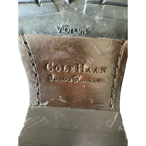 Vintage Cole-Haan Bennett Loafers Men's Size 9.5 B Luggage Brown Classic Trad - Picture 6 of 9